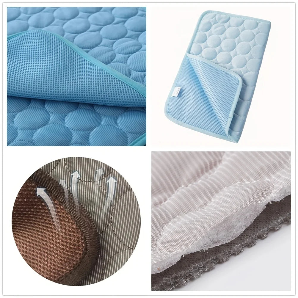 Dog Cooling Mat for Small & Large Dogs and Cats/ Self Cooling Bed