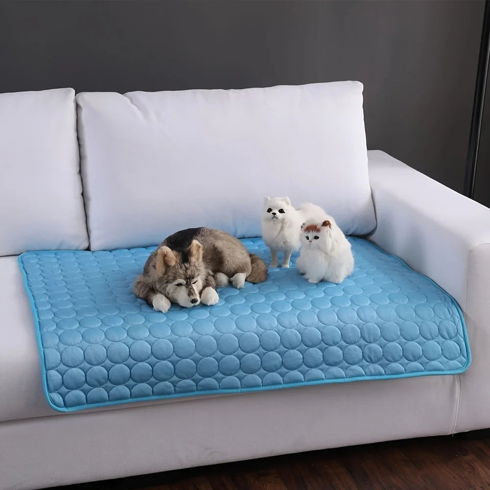 Dog Cooling Mat for Small & Large Dogs and Cats/ Self Cooling Bed
