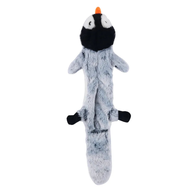 Interactive Plush  Cats and Dogs Toy-Squeaky Chew Toy for Small Dogs and Puppies