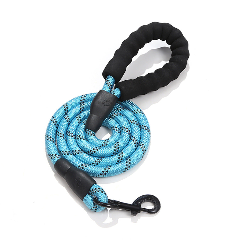 Heavy Duty Reflective Dog Leash-Strong Rope Lead for Small, Medium & Large Dogs