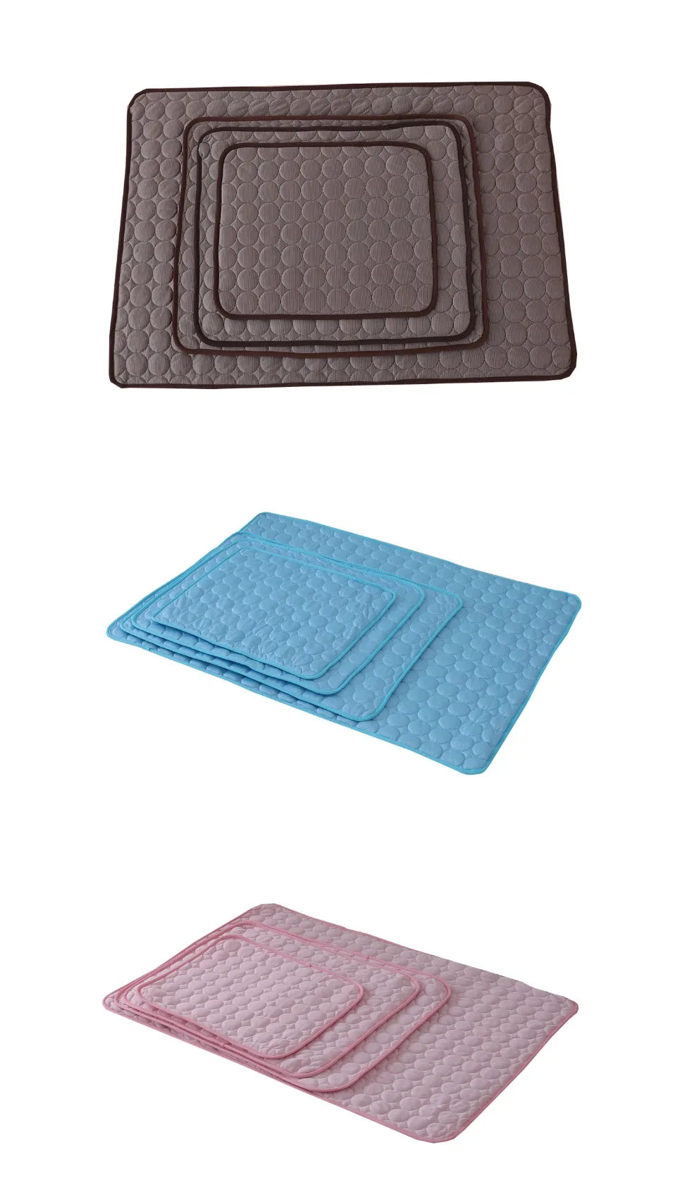Dog Cooling Mat for Small & Large Dogs and Cats/ Self Cooling Bed