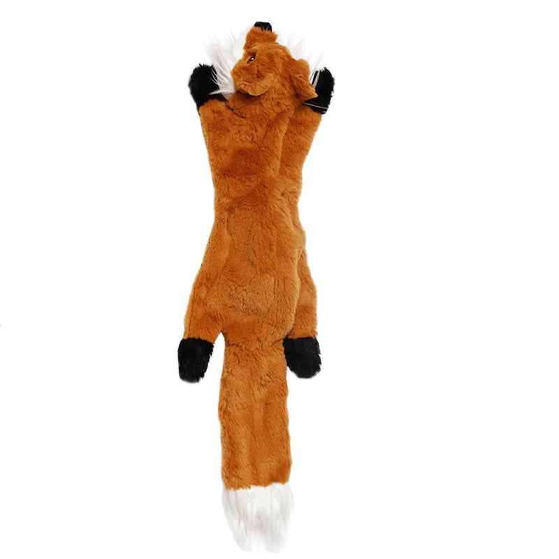 Interactive Plush  Cats and Dogs Toy-Squeaky Chew Toy for Small Dogs and Puppies