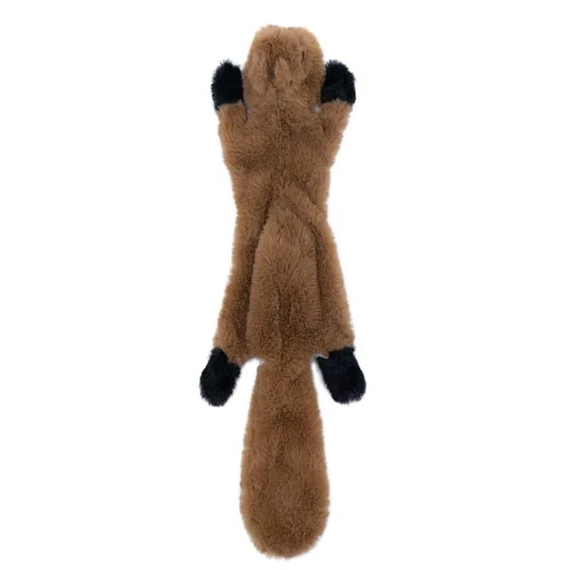 Interactive Plush  Cats and Dogs Toy-Squeaky Chew Toy for Small Dogs and Puppies