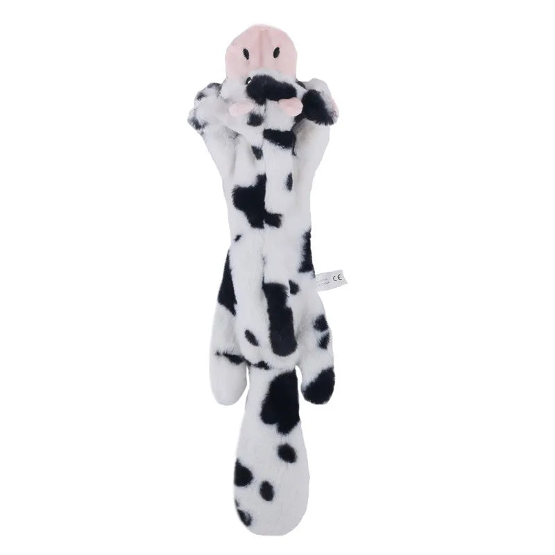 Interactive Plush  Cats and Dogs Toy-Squeaky Chew Toy for Small Dogs and Puppies