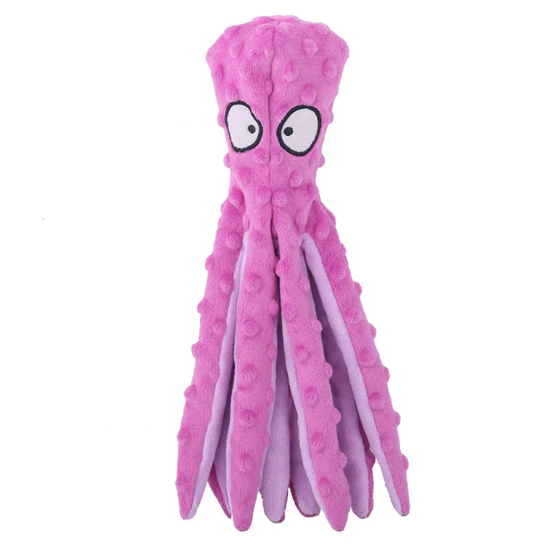 Interactive Plush  Cats and Dogs Toy-Squeaky Chew Toy for Small Dogs and Puppies