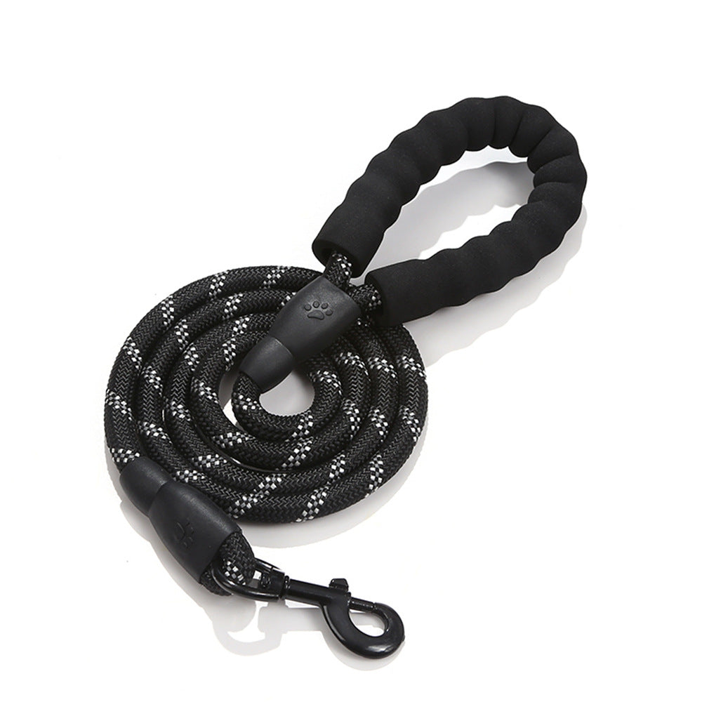 Heavy Duty Reflective Dog Leash-Strong Rope Lead for Small, Medium & Large Dogs