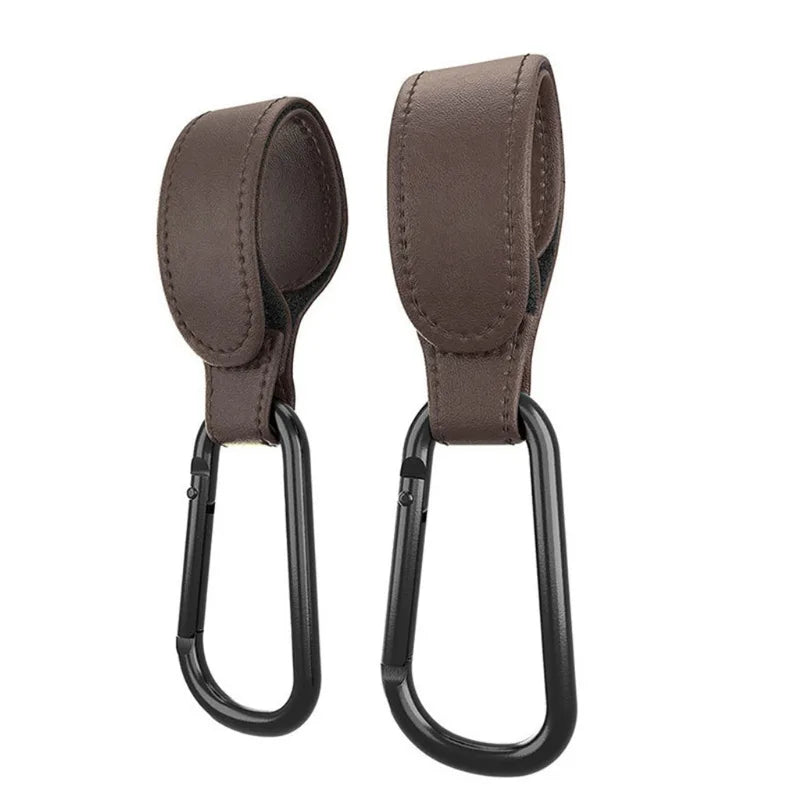 Baby Stroller Hook Universal Adjustable Strap – Heavy Duty Pram Clip for Diaper Bag, Shopping Bags & Travel Accessories