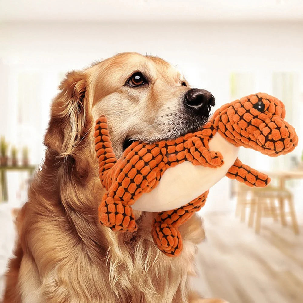 Interactive Plush  Cats and Dogs Toy-Squeaky Chew Toy for Small Dogs and Puppies