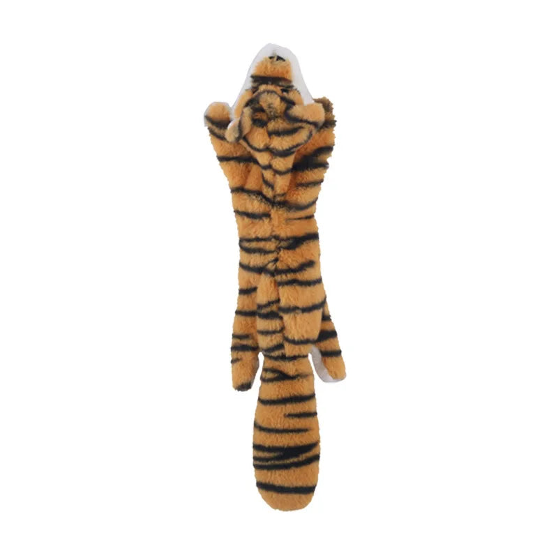 Interactive Plush  Cats and Dogs Toy-Squeaky Chew Toy for Small Dogs and Puppies